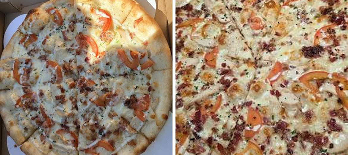 Black Hawk Pizza Menu